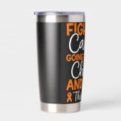 Fighting Cancer AML Leukemia Awareness Support Thermobecher (Rechts)