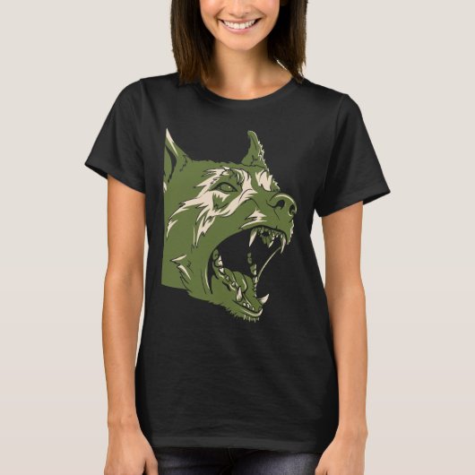 Fighting dog T-Shirt (Vorderseite)