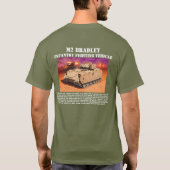 Fighting-Fahrzeug-T-Shirt M2 Bradley Infanterie T-Shirt (Rückseite)