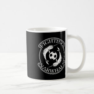 Fighting Narwhals Fußball Kaffeetasse