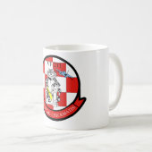 Fighting VF-211 setzt schachmatt Kaffeetasse (VorderseiteRechts)