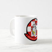 Fighting VF-211 setzt schachmatt Kaffeetasse (Vorderseite Links)