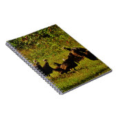 Fighting Wild Turkeys in the Smoky Mountains Notizblock (Rechte Seite)