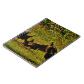 Fighting Wild Turkeys in the Smoky Mountains Notizblock (Linke Seite)