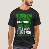 Fighting with a smile Cerebral Palsy Awareness T-Shirt (Vorderseite)