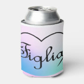 Figlia Daughter Pastellfarben Dosenkühler (Kanne Vorderseite)