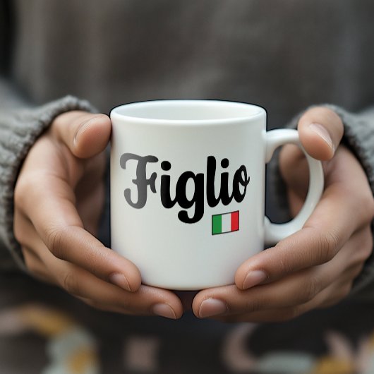 Figlio Italian Flag Mug - Italian Son Gift Kaffeetasse