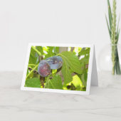 Figs on Tree Portrait Karte (Vorderseite)