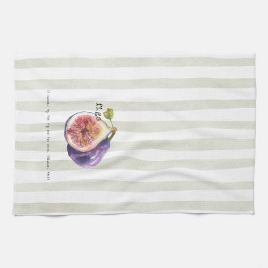 Figs - Quran Verse Geschirrtuch (Horizontal)