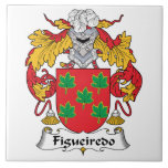 Figueiredo Familienwappen Fliese<br><div class="desc">Figueiredo Wappen</div>