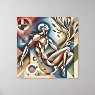 Figuraler Expressionismus Leinwanddruck