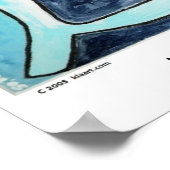 Figurative Art Print 'egg tree' von Augustine Poster (Ecke)