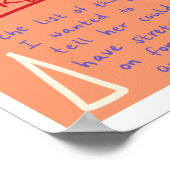 Figurative Language-Klassenposter Poster (Ecke)