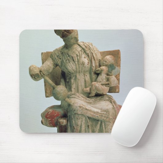 Figürchen der Aphrodite spielend mit Eros Mousepad (Mit Mouse)