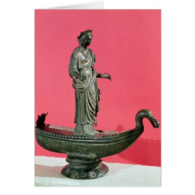 Figürchen der Göttin Sequana (Vorne)