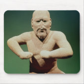 Figürchen eines Ringkämpfers Mousepad (Vorne)