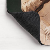 Figürchen eines Schauspielerpfeifens Mousepad (Ecke)