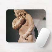 Figürchen eines Schauspielerpfeifens Mousepad (Mit Mouse)