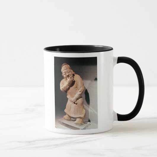 Figürchen eines Schauspielerpfeifens Tasse (Rechts)