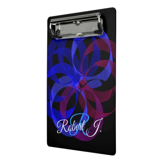 Figure 8 Geometric Mini Klemmbrett (Gewinkelt2)