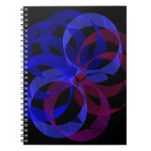 Figure 8 Geometric Spiral Notebook Notizblock (Vorderseite)