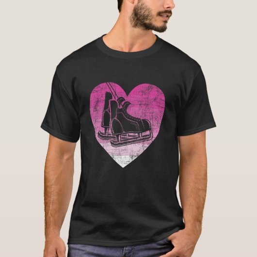 Figure Skater  Ice Skating Woman Girl Ice Skates T-Shirt (Vorderseite)