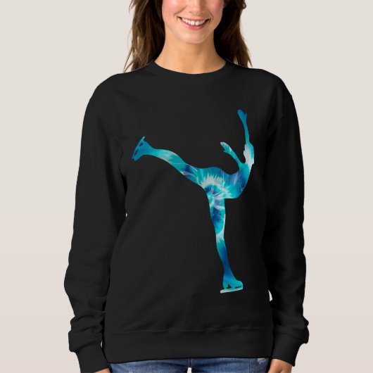Figure Skating Girls And Women Ice Skating 3 Sweatshirt (Vorderseite)