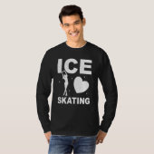 Figure Skating Ice Skating Girls Figure Skating 1 T-Shirt (Vorne ganz)