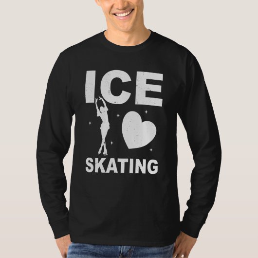 Figure Skating Ice Skating Girls Figure Skating 1 T-Shirt (Vorderseite)
