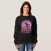 Figure Skating Ice Skating Girls Figure Skating Sweatshirt (Vorne ganz)