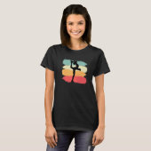Figure Skating Retro Skater or Dancer T-Shirt (Vorne ganz)