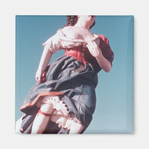 Figurehead von unbekanntem Segelschiff Magnet