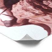 Figurehead von unbekanntem Segelschiff Poster (Ecke)