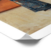Figuren in einem Ankleidebereich Poster (Ecke)