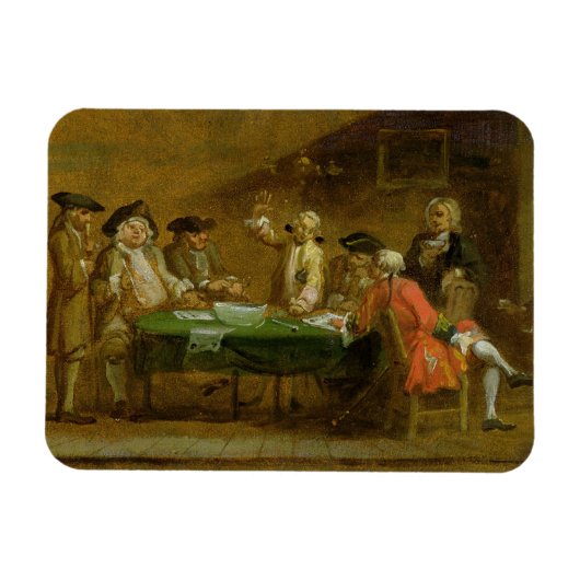 Figuren in einer Taverne oder einem Kaffeehaus, 17 Magnet (Horizontal)