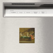 Figuren in einer Taverne oder einem Kaffeehaus, 17 Magnet (In Situ (Geschirrspüler))