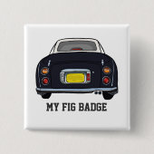 Figures Black Figaro Abzeichen Button (Vorderseite)