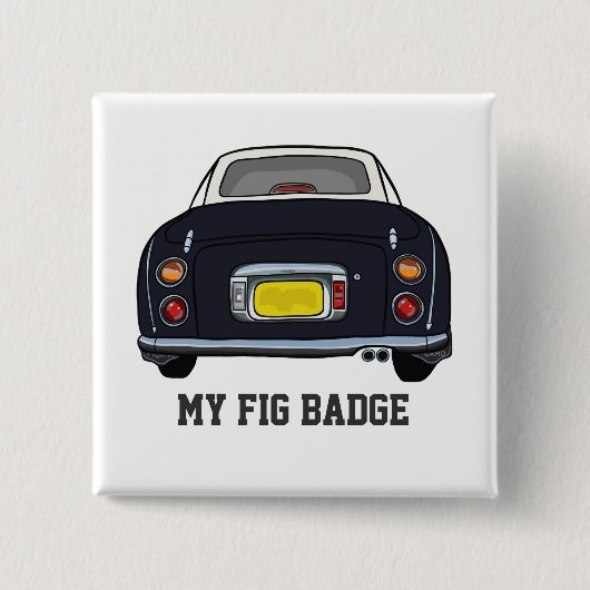 Figures Black Figaro Abzeichen Button (Vorderseite)