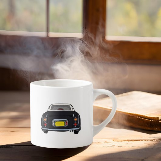 Figures Name Black Figaro Car Espresso Cup Espressotasse