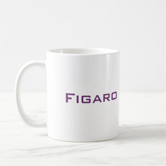 Figures Name Lila Figaro Car Coffee Tasse (Links)