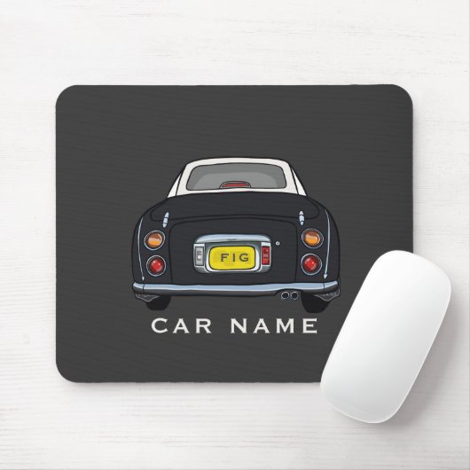 Figures Name Niedlich Black Figaro Car Monogram Mousepad (Mit Mouse)