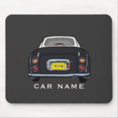 Figures Name Niedlich Black Figaro Car Monogram Mousepad (Vorne)