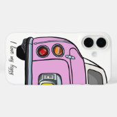 Figures Name Niedlich Pink Figaro Car Case-Mate iPhone Hülle (Rückseite (Horizontal))