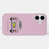 Figures Name Pink Figaro Car Monogram Case-Mate iPhone Hülle (Rückseite (Horizontal))