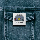 Figures Niedlich Lapis Gray Figaro Auto Name Button