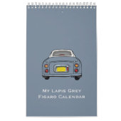 Figures Niedlich Lapis Gray Figaro Car Calendar Kalender (Titelbild)