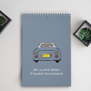 Figures Niedlich Lapis Gray Figaro Car Calendar Kalender