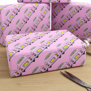 Figures Niedlich Pink Figaro Car Wrapping Paper Geschenkpapier