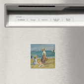 Figures on the Beach - Pierre-Auguste Renoir Magnet (In Situ (Geschirrspüler))