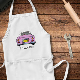 Figures Pink Figaro Auto Name Garage Schürze